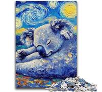 1000 Piece Jigsaw Puzzle for Adults And Teenagers Sloth Night Sky Educational Family Game Is Ideal As Gifts for The Whole Family for 14+ 50x75cm