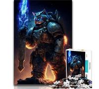 1000 Piece Jigsaw Puzzle for Adults And Teenagers Space Guardian Cat Puzzles for Teenagers,Birthday Present, Gifts, Wall Art for Age 14 Years Up 38x26cm