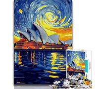 1000 Piece Jigsaw Puzzle for Adults And Teenagers Starry Night Night Sky Adult Puzzles,Game Toys Every Piece Is Unique - Challenging Family Fun Game (size 75x50cm)