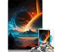 1000 Piece Jigsaw Puzzle for Adults And Teenagers Stellar Plateau Universe 1000 Pieces for Adults,Staycation Kill Time with Fully Interlocking Randomly Shaped Pieces 75x50cm