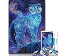 1000 Piece Jigsaw Puzzle for Adults And Teenagers The Celestial Tiger 1000 Pieces for Teenagers,Educational Games Home Decoration Suitable for Desktop Decoration (size 75x50cm)