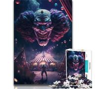 1000 Piece Jigsaw Puzzle for Adults And Teenagers The Circus Teenager Puzzles,Family Educational Games Home Decoration Gift (size 75x50cm)