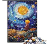1000 Piece Jigsaw Puzzle for Adults And Teenagers The Little Prince of The Night Sky, Educational Games Home Decoration Suitable for Desktop Decoration (Size 50x75cm)