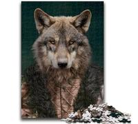 1000 Piece Jigsaw Puzzle for Adults And Teenagers The Medieval Wolf Help The Brain Exercise Addictive Toys to Cultivate Patience Suitable for Couples 26x38cm
