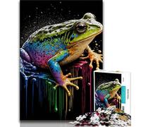1000 Piece Jigsaw Puzzle for Adults And Teenagers Toad Colourful Jigsaw,Educational Games Home Decoration Unique Home Decor And Gifts (size 38x26cm)