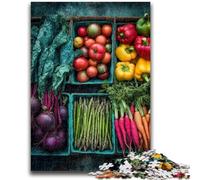 1000 Piece Jigsaw Puzzle for Adults And Teenagers Vegetable Collage 1000 Piece Puzzle,is Ideal As Gifts for The Whole Family for Age 14 (26x38cm)