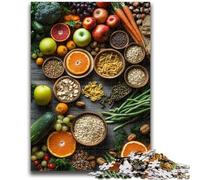 1000 Piece Jigsaw Puzzle for Adults And Teenagers Vegetables Collection for 14+ Difficult to Complete But Fun And Humorous Birthday Gift 50x75cm
