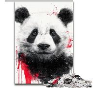 1000 Piece Jigsaw Puzzle for Adults And Teenagers Watercolor Panda, Learning Educational Toys Family Games Unique Birthday And Gifts (Size 50x75cm)