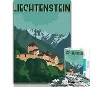 1000 Piece Jigsaw Puzzle for Adults And Teenagers World Travel Poster,Learning Educational Toys Family Games Enhance Love between Couples (75x50cm)