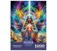 1000 Piece Jigsaw Puzzle for Adults Angelic Love Prayer Puzzles for Adults Relaxing Games Pattern Assembly for Is Ideal As A Gift 38x26cm/1000pcs