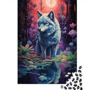 1000-Piece Jigsaw Puzzle for Adults, Apex Predator, 38x26cm/1000pcs, Indoor Puzzle Activity, Quiet Evening Leisure And Cosy Evenings