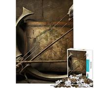 1000 Piece Jigsaw Puzzle for Adults Archery Sport Adult Jigsaw Puzzle Hands-on Game Pattern Assembly Birthday And Unique Gifts (Size 50x75cm)