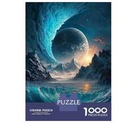 1000 Piece Jigsaw Puzzle for Adults Arctic Universe Jigsaw for Adults Relaxing Games Stress Reliever Birthday And Unique Gifts 38x26cm/1000pcs