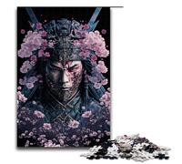 1000 Piece Jigsaw Puzzle for Adults Art Japanese Ninja Jigsaw for Educational Game Challenge Toy Artwork Gift 1000 PCS(75x50cm)
