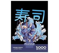 1000 Piece Jigsaw Puzzle for Adults Asian Great Dragon Wave Adult Jigsaw Puzzle Toy Wall Decor Precision Cutting Unique Gifts for Birthday And Christmas 70x50cm/1000pcs
