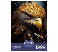 1000 Piece Jigsaw Puzzle for Adults Awesome Bald Eagle America Jigsaw Toy Wall Decor Difficult Hard Unique Gifts for Birthday And Christmas 70x50cm/1000pcs