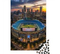 1000 Piece Jigsaw Puzzle for Adults, Bank of America Stadium Night