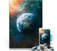 1000 piece jigsaw puzzle for adults Beautiful Earth Made of cardboard，for 14+ Intellectual Game As a gift for the whole family and friends。size：26x38cm/10.24x14.96inch