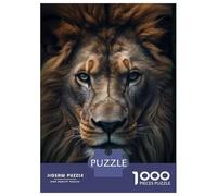 1000 Piece Jigsaw Puzzle for Adults Beautiful Lion Portrait Jigsaw Toy Wall Decor Difficult Hard Unique Gifts for Birthday And Christmas 38x26cm/1000pcs