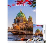 1000 Piece Jigsaw Puzzle for Adults Berlin Germany Fun Interactive Family Experience Wonderful Holiday Giftsing Choice (38x52cm)
