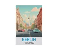 1000 Piece Jigsaw Puzzle for Adults，Berlin Germany，Paper Puzzle - for Adults Teens Educational Toys Gifts（38x26cm）-FT19