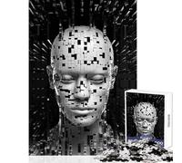 1000 Piece Jigsaw Puzzle for Adults Binary Embrace Educational Toy Great Gift for Games Hands-on Game Difficult And Challenge Size 38x52cm