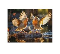 1000 Piece Jigsaw Puzzle for Adults,Birds, who has the most beautiful plumage?,Paper Puzzle - for Adults Teens Educational Toys Gifts(38x26cm)-AG63