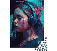 1000 Piece Jigsaw Puzzle for Adults Bright Goddess Puzzles 1000 Pieces Wooden Board Jigsaw- Relax Puzzles Games-Brain Teaser Puzzle 1000pcs (75x50cm)