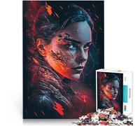 1000 Piece Jigsaw Puzzle for Adults Burning Hero für Lernspiel-Herausforderungsspielzeug Geschenkideen52x38cm