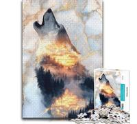 1000 Piece Jigsaw Puzzle for Adults, Call of the Golden Horizon | Choose a gift idea for puzzle lovers for winter evenings for calm winter leisure.