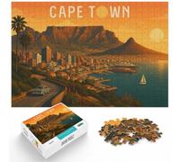 1000 Piece Jigsaw Puzzle for Adults, Cape Town Travel | For New Year downtime after the celebrations, this adult jigsaw puzzle with 1000 pieces suits calm, screen-free leisure.