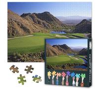 1000 Piece Jigsaw Puzzle for Adults Cascata Golf Course Las Vegas Nevada Wall Art Premium Desert Canyon Landscape Challenging Puzzle Game for Home Office Decor 27.5x19.7 Inches