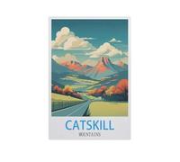 1000 Piece Jigsaw Puzzle for Adults，Catskill Mountains，Paper Puzzle - for Adults Teens Educational Toys Gifts（38x26cm）-AI3
