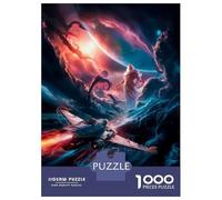 1000 Piece Jigsaw Puzzle for Adults Celestial Guardians Adult Jigsaw Puzzle Relaxing Games Staycation Kill Time Difficult And Challenge 52x38cm/1000pcs