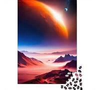 1000-Piece Jigsaw Puzzle for Adults, Celestial Odyssey, 38x26cm/1000pcs; A Calm After-work Activity; Clean White Card Pieces for Sorting