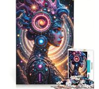 1000 Piece Jigsaw Puzzle for Adults Celestial Oracle, Relaxing Games, Difficult And Challenge, Unique Birthday And Gifts 50x75cm