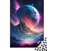 1000-Piece Jigsaw Puzzle for Adults, Celestial Treasures, 38x26cm/1000pcs, A Calm After-work Activity; White Card Pieces with Reduced Dust