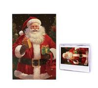 1000 Piece Jigsaw Puzzle for Adults Challenging Puzzle for Game Nights Wooden Puzzle Personalized Custom Wood-Puzzles for Family Santa Claus Picture Puzzles Finished Size 29.5"x19.7"