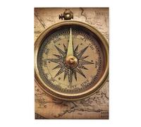 1000 Piece Jigsaw Puzzle for Adults Challenging Puzzles for Game Nights Law of The Compass Navigation Wooden Puzzles Personalized Custom Wood Picture Puzzle for Family Finished Size 19.7"x29.5"
