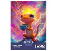1000 Piece Jigsaw Puzzle for Adults Charmeleon's Cosmic Brew Jigsaws for Adults Family Game Analysis And Logic Difficult And Challenge 38x26cm/1000pcs