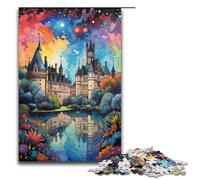 1000 Piece Jigsaw Puzzle for Adults Chateaux_of_the_Loire Puzzle GamePerfect Decoration for Teens Age 14 Years Up 1000 PCS(38x26cm)