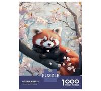 1000 Piece Jigsaw Puzzle for Adults Cherry Blossom Red Panda-7 Jigsaws for Adults Family Game Analysis And Logic Difficult And Challenge 70x50cm/1000pcs