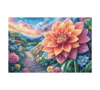 1000 Piece Jigsaw Puzzle for Adults Christmas Cottage 1000 PCS 75x50cm Stress Relief Anxiety Reduction Puzzle Perfect for Office Workers Daily Unwind After Long Work Hours