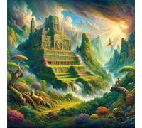 1000 Piece Jigsaw Puzzle for Adults,Classic Castle Scenery 26 x 26 Inches DIY Educational Game Challenge puzzle for adults teens decoration puzzles Suitable Wall Decoration Gifts Relax