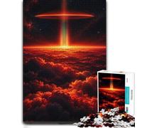 1000 Piece Jigsaw Puzzle for Adults, Close Encounters of the Third Kind | For quiet time before New Year, this adult jigsaw puzzle with 1000 pieces suits quiet days around New Year.
