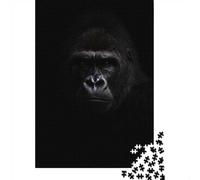 1000 Piece Jigsaw Puzzle for Adults, Close-up Portrait of a Gorilla