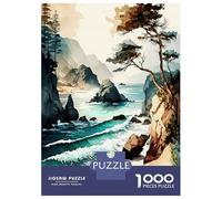 1000 Piece Jigsaw Puzzle for Adults Coastal Landscape Teenager Puzzles Relaxing Games Enhance Memory Unique Gifts for Birthday And Christmas 70x50cm/1000pcs