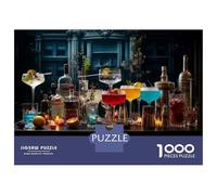 1000 Piece Jigsaw Puzzle for Adults Cocktails The Ultimate Guide-1 Adult Jigsaw Relaxing Games Perfect Decoration Unique Gifts for Birthday And Christmas 70x50cm/1000pcs