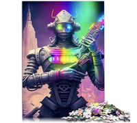 1000 Piece Jigsaw Puzzle for Adults color warrior puzzle game 26x38cm is ideal as a gift for the whole family for 14 year olds