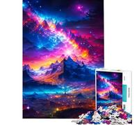 1000 Piece Jigsaw Puzzle for Adults Colored Sky Toy Intellectual Game Family Game Pattern Assembly Great Gifts And Toys (Size 50x75cm)